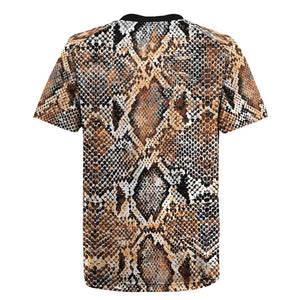 African Wild Animal Skins Rugby Jersey Vintage Snake Skin Pattern - African Pride