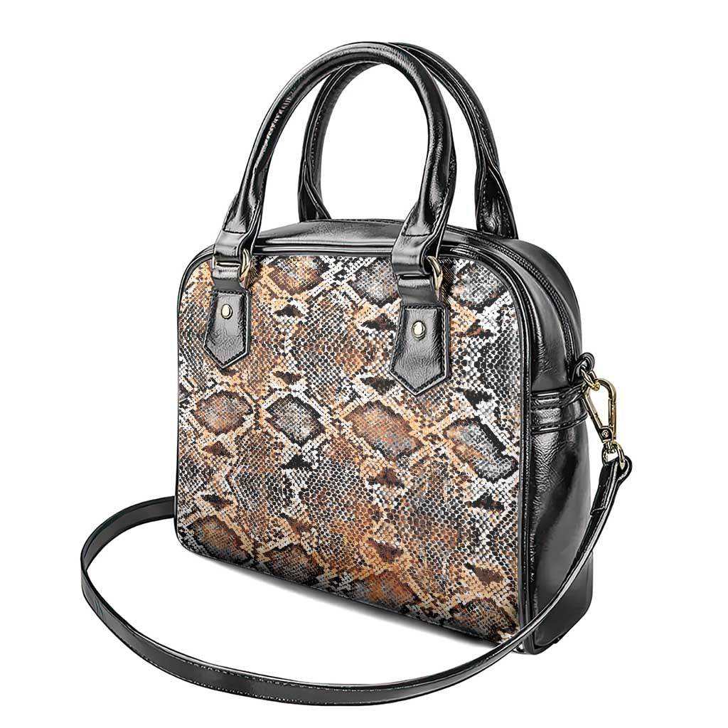 African Wild Animal Skins Shoulder Handbag Vintage Snake Skin Pattern - African Pride