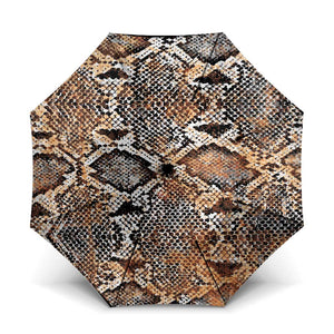African Wild Animal Skins Umbrella Vintage Snake Skin Pattern