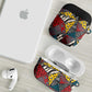 African Wild Animal Skins AirPods Case Triangles Pattern Afro Pattern Style