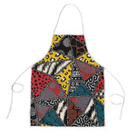 African Wild Animal Skins Apron Triangles Pattern Afro Pattern Style