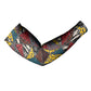 African Wild Animal Skins Arm Sleeves Triangles Pattern Afro Pattern Style