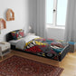 African Wild Animal Skins Bedding Set Triangles Pattern Afro Pattern Style - African Pride