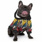 African Wild Animal Skins Pet Hoodie Triangles Pattern Afro Pattern Style