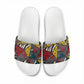 African Wild Animal Skins Slide Sandals Triangles Pattern Afro Pattern Style