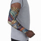 African Wild Animal Skins Arm Sleeves Unique Leopard Zebra And Snake Patterns