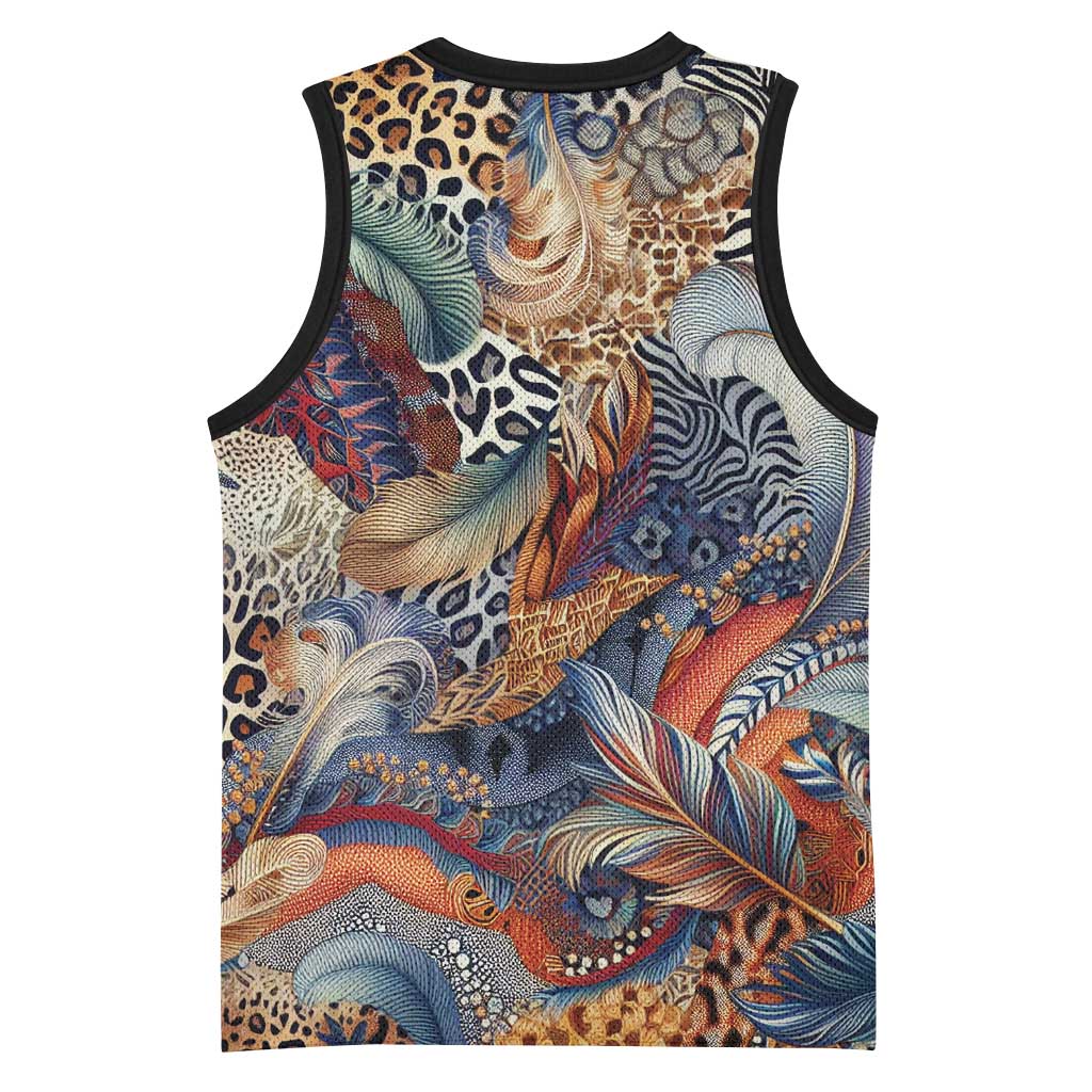 African Wild Animal Skins Basketball Jersey Unique Leopard Zebra And Snake Patterns LT9
