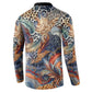 African Wild Animal Skins Button Sweatshirt Unique Leopard Zebra And Snake Patterns