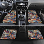African Wild Animal Skins Car Mats Unique Leopard Zebra And Snake Patterns - African Pride