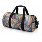 African Wild Animal Skins Duffle Bag Unique Leopard Zebra And Snake Patterns