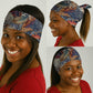 African Wild Animal Skins Neck Gaiter Unique Leopard Zebra And Snake Patterns LT9