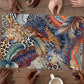 African Wild Animal Skins Puzzle Unique Leopard Zebra And Snake Patterns