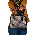 African Wild Animal Skins Shoulder Handbag Unique Leopard Zebra And Snake Patterns - African Pride