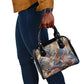 African Wild Animal Skins Shoulder Handbag Unique Leopard Zebra And Snake Patterns - African Pride