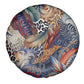 African Wild Animal Skins Spare Tire Cover Unique Leopard Zebra And Snake Patterns - African Pride
