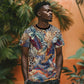 African Wild Animal Skins T shirt Unique Leopard Zebra And Snake Patterns - African Pride