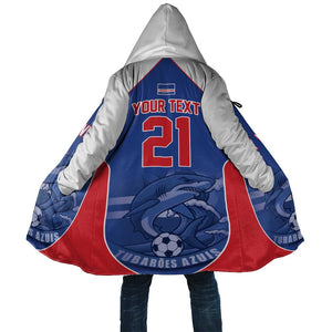World Football 2026 Cape Verde Custom Cloak Tubaroes Azuis Blue Shark - African Pride