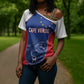 World Football 2026 Cape Verde Custom Cross Shoulder Shirt Tubaroes Azuis Blue Shark - African Pride