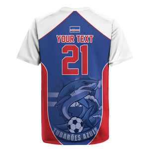 World Football 2026 Cape Verde Custom Rugby Jersey Tubaroes Azuis Blue Shark LT9