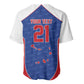 World Football 2026 Cape Verde Custom Baseball Jersey Tubaroes Azuis Verde Simple Map LT9