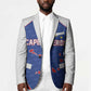 World Football 2026 Cape Verde Custom Blazer Tubaroes Azuis Verde Simple Map - African Pride