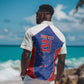 World Football 2026 Cape Verde Custom Hawaiian Shirt Tubaroes Azuis Verde Simple Map LT9