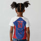 World Football 2026 Cape Verde Custom Kid T shirt Tubaroes Azuis Verde Simple Map LT9