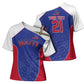 World Football 2026 Afro-Haiti Custom Cross Shoulder Shirt Together For Ayiti Blue Style - African Pride