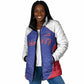 World Football 2026 Afro-Haiti Custom Padded Jacket Together For Ayiti Blue Style - African Pride