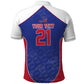 World Football 2026 Afro-Haiti Custom Polo Shirt Together For Ayiti Blue Style LT9