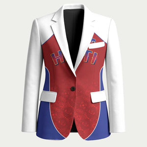 World Football 2026 Afro-Haiti Custom Blazer Together For Ayiti Red Style - African Pride