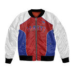 World Football 2026 Afro-Haiti Custom Bomber Jacket Together For Ayiti Red Style - African Pride