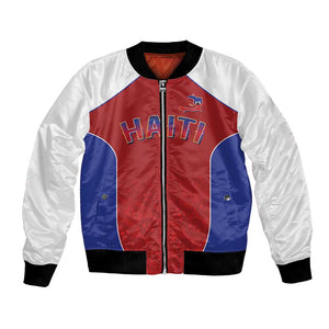 World Football 2026 Afro-Haiti Custom Bomber Jacket Together For Ayiti Red Style - African Pride