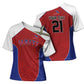 World Football 2026 Afro-Haiti Custom Cross Shoulder Shirt Together For Ayiti Red Style - African Pride