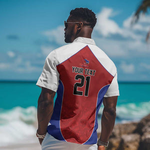 World Football 2026 Afro-Haiti Custom Hawaiian Shirt Together For Ayiti Red Style LT9