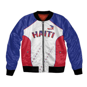 World Football 2026 Afro-Haiti Custom Bomber Jacket Together For Ayiti White Style - African Pride