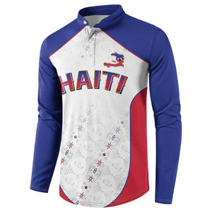 World Football 2026 Afro-Haiti Custom Button Sweatshirt Together For Ayiti White Style
