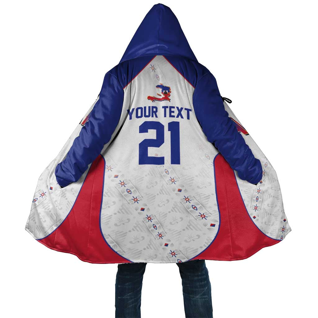 World Football 2026 Afro-Haiti Custom Cloak Together For Ayiti White Style - African Pride