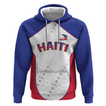 World Football 2026 Afro-Haiti Custom Hoodie Together For Ayiti White Style - African Pride