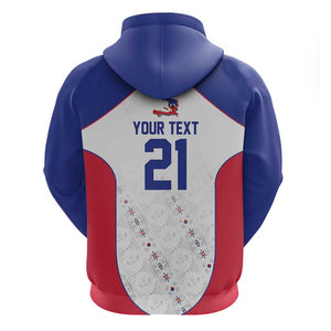 World Football 2026 Afro-Haiti Custom Hoodie Together For Ayiti White Style - African Pride