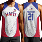 World Football 2026 Afro-Haiti Custom Men Tank Top Together For Ayiti White Style - African Pride