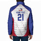 World Football 2026 Afro-Haiti Custom Padded Jacket Together For Ayiti White Style - African Pride