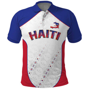 World Football 2026 Afro-Haiti Custom Polo Shirt Together For Ayiti White Style LT9