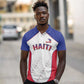 World Football 2026 Afro-Haiti Custom Polo Shirt Together For Ayiti White Style LT9