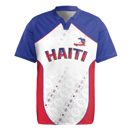 World Football 2026 Afro-Haiti Custom Rugby Jersey Together For Ayiti White Style LT9