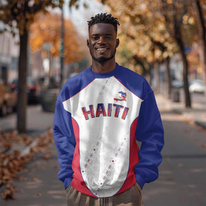 World Football 2026 Afro-Haiti Custom Sweatshirt Together For Ayiti White Style - African Pride
