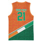 World Football 2026 Ivory Coast Custom Basketball Jersey African Adinkra Pattern - African Pride