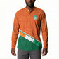 World Football 2026 Ivory Coast Custom Button Sweatshirt African Adinkra Pattern
