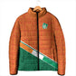 World Football 2026 Ivory Coast Custom Padded Jacket African Adinkra Pattern - African Pride
