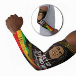 Legend Bob Get Up Stand Up Arm Sleeves Black Jamaican Reggae Multicolored